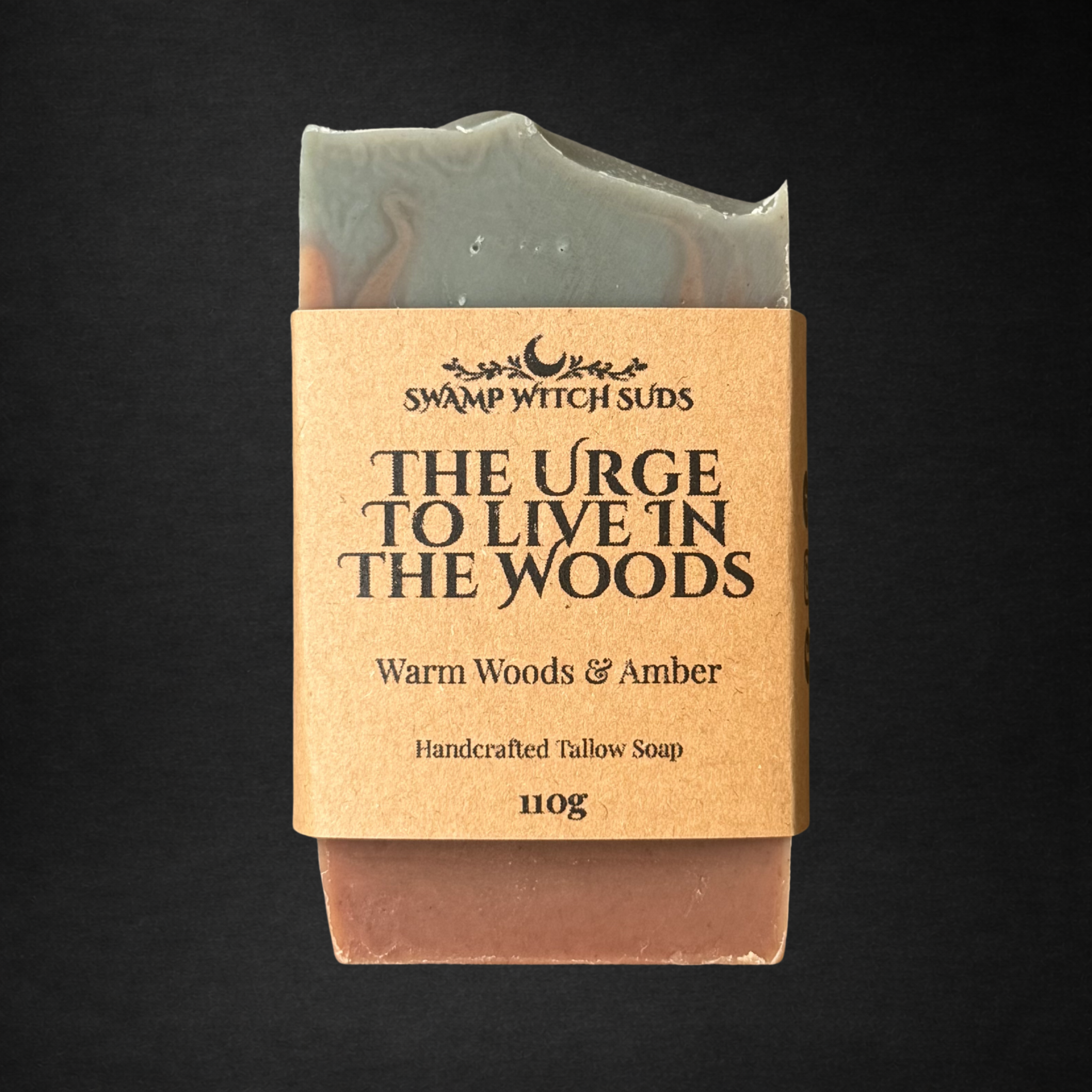 The Urge To Live In The Woods | Warm Woods & Amber Soap Bar 110g