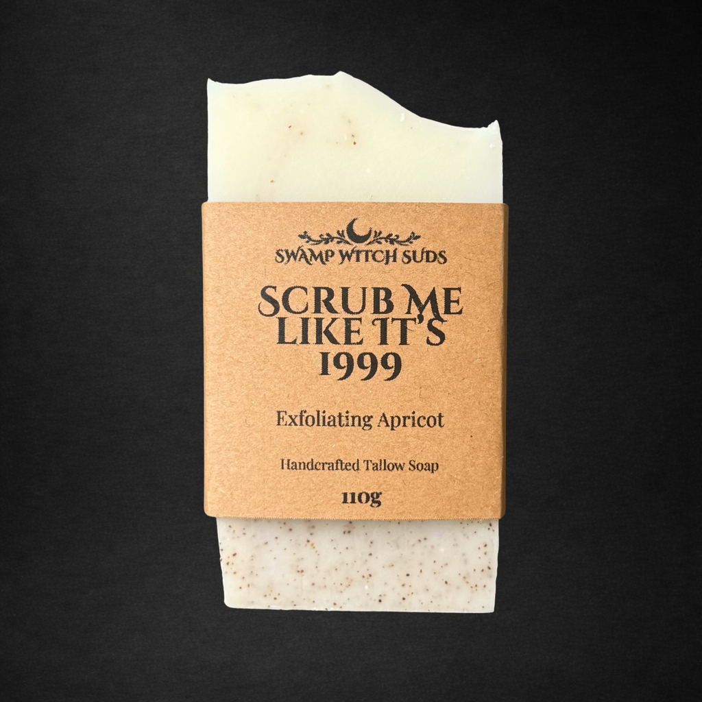 Scrub Me Like It's 1999 | Exfoliating Apricot Soap Bar 110g