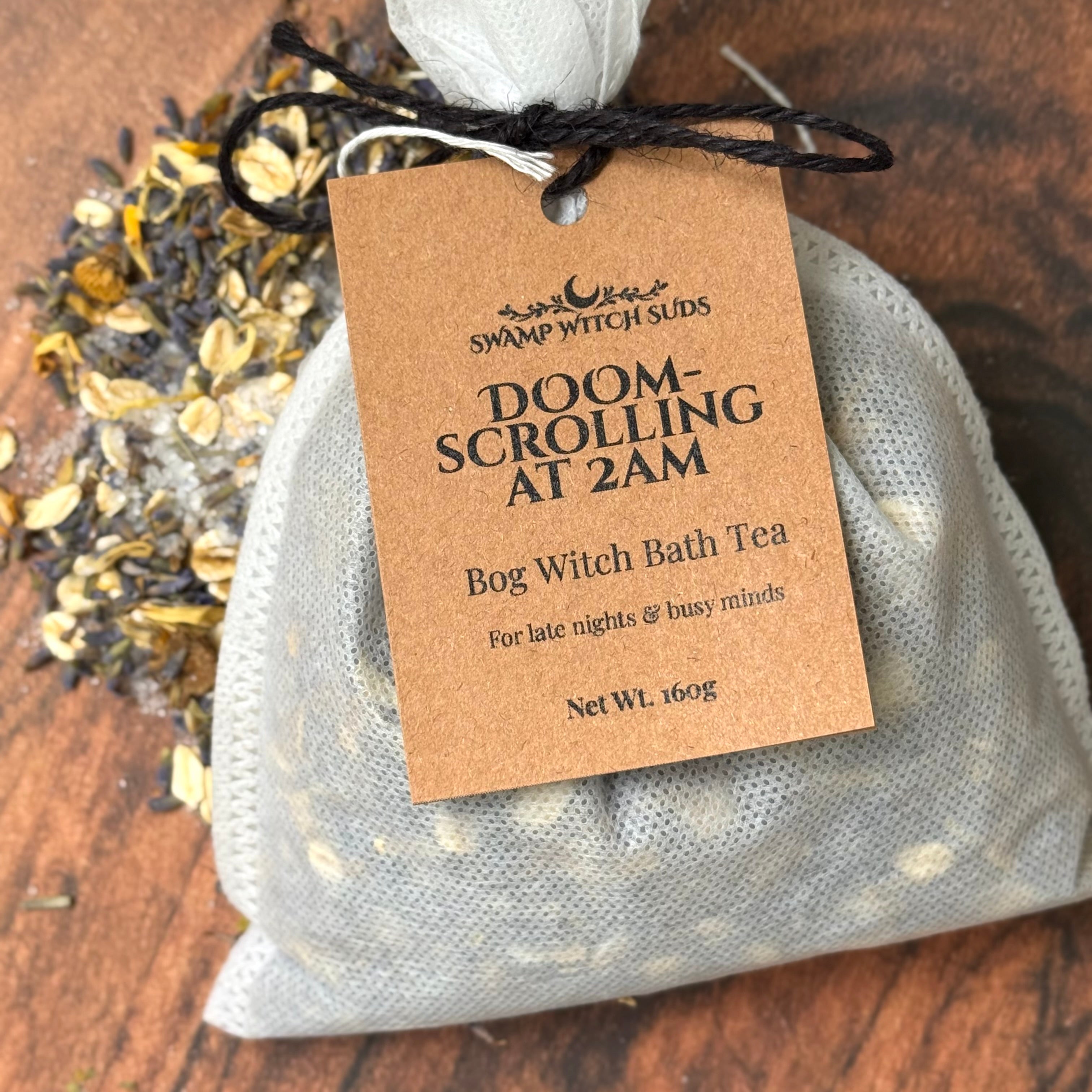 Doomscrolling At 2am | Bog Witch Bath Tea 160g