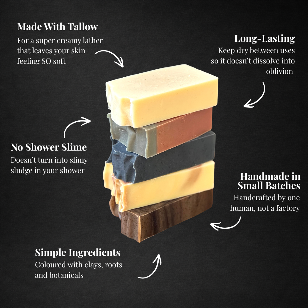 Barely Holding it Together | Fragrance-Free Chamomile, Honey & Oat Soap Bar 110g Secondary image